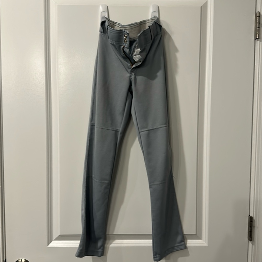 Russell, youth size small, grey baseball pants